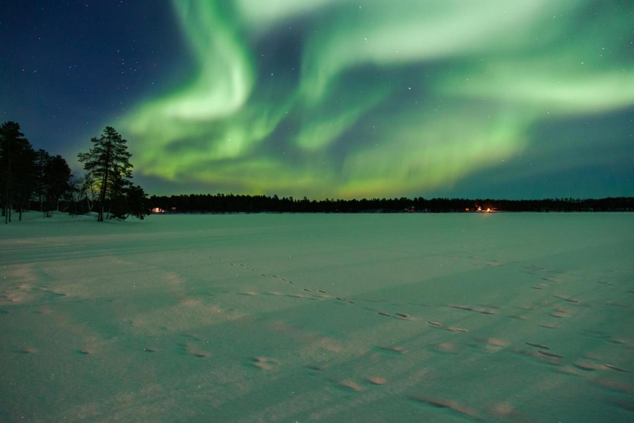 Moekki - The White Blue Wilderness Lodge Inari Exterior foto